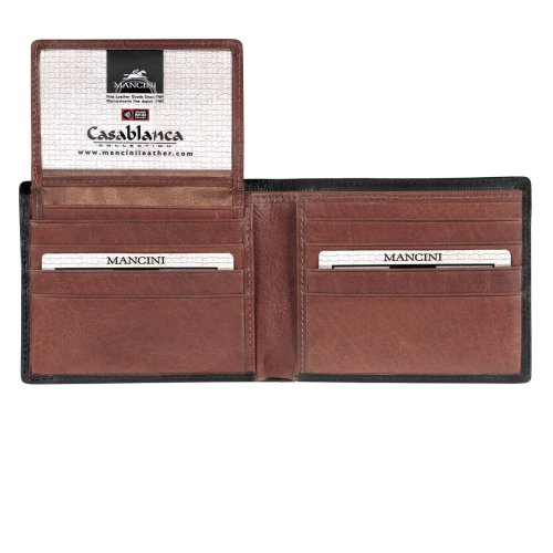 Portefeuille pour hommes avec porte-cartes amovible