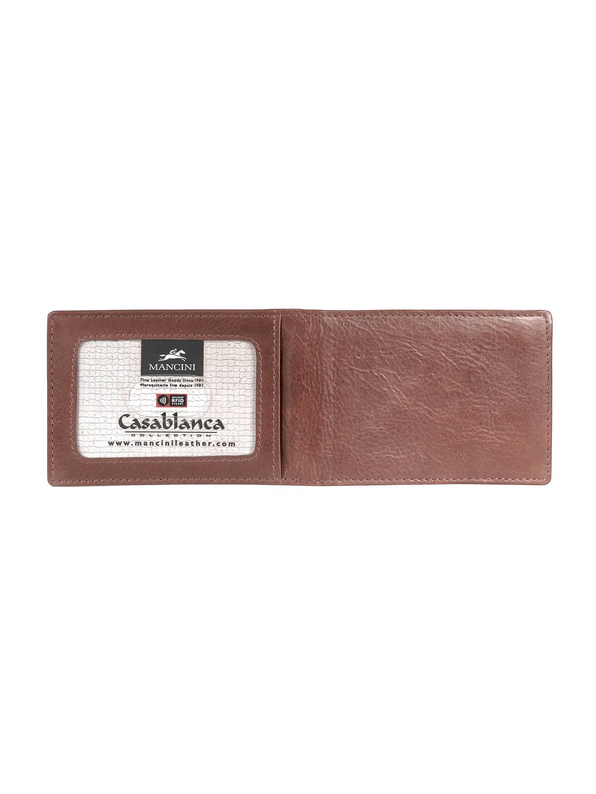 Men’s Billfold with Removable Passcase