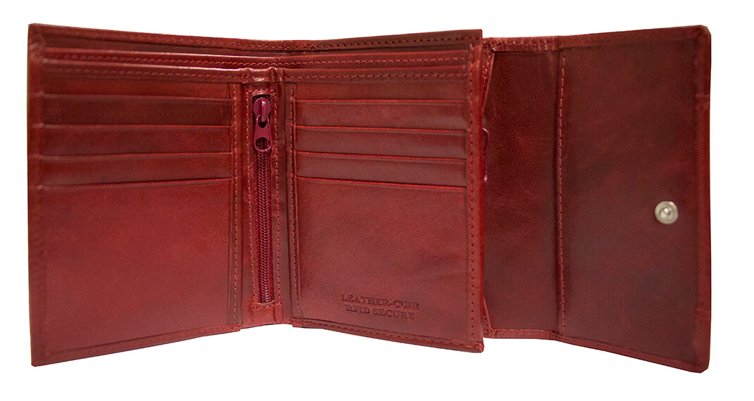 Portefeuille RFID petit pour dames