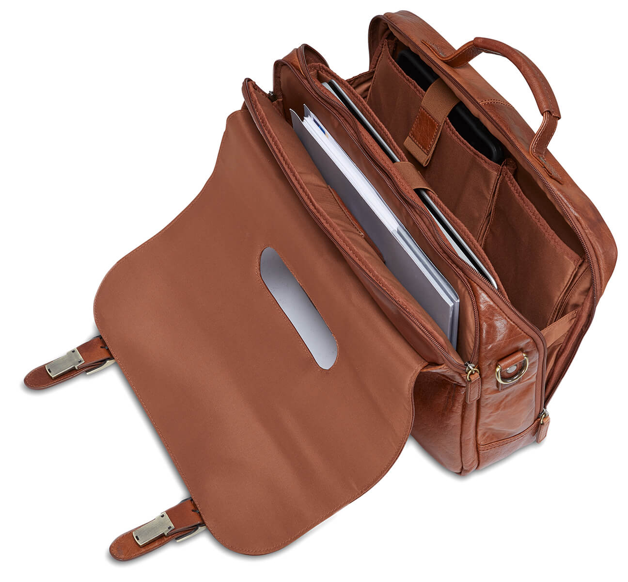 Porte-documents à deux compartiments pour 15.6 po portable / tablette