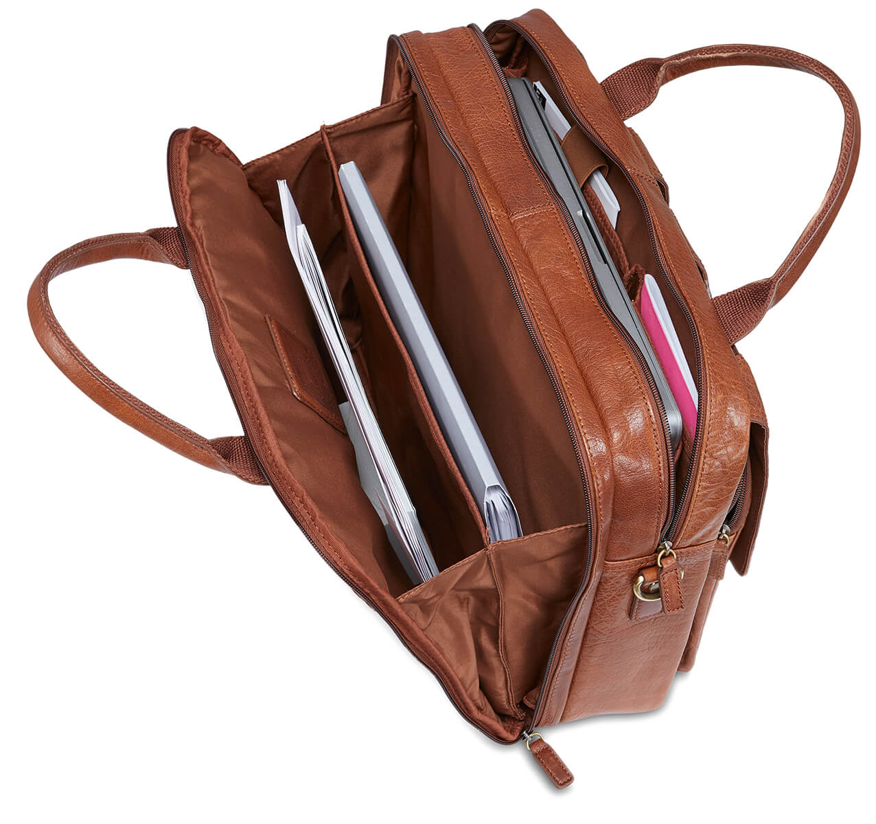 Porte-document à deux compartiments pour portable 15.6 po et tablette