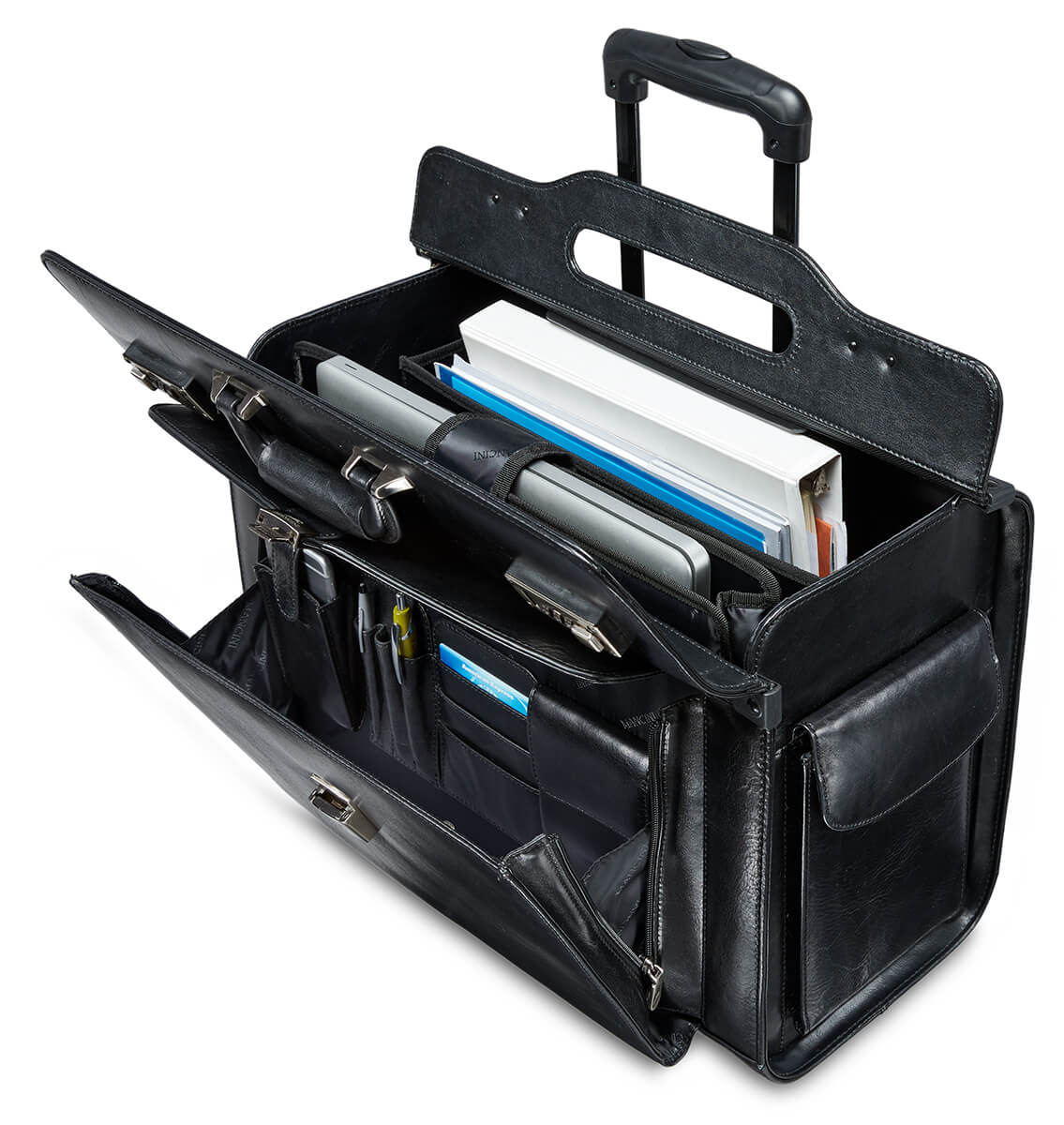 Deluxe Wheeled Catalog Case Deluxe Wheeled Catalog Case