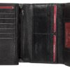Portefeuille RFID à trois volets chéquier pour dames Portefeuille RFID à trois volets chéquier pour dames