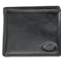 Men`s RFID Secure Center Wing Wallet with Coin Pocket Men`s RFID Secure Center Wing Wallet with Coin Pocket