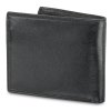 Portefeuille pour hommes RFID avec volet au centre et pochette pour la monnaie