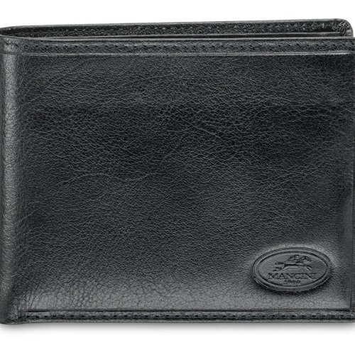 Men`s RFID Secure Wallet with Removable Passcase and Coin Pocket