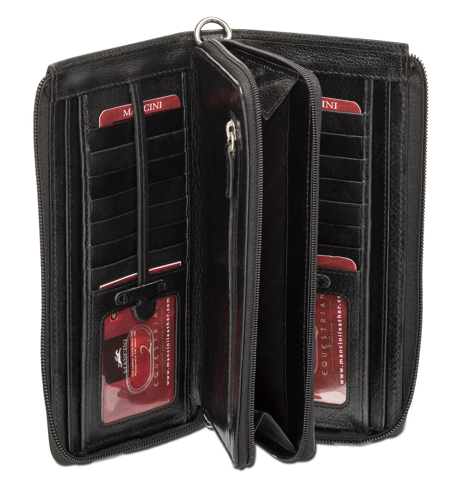 Portefeuille RFID Clutch pour dames