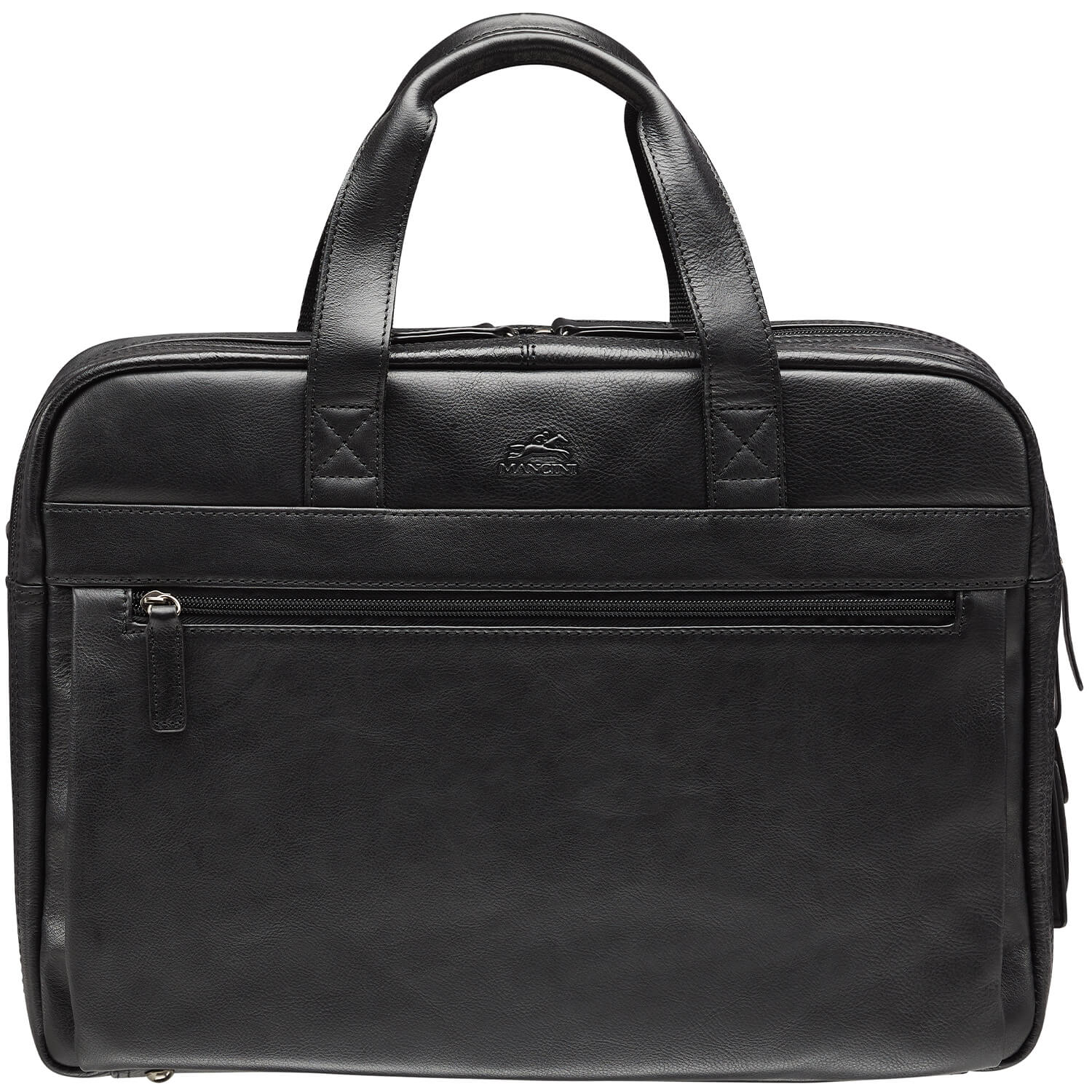 Double Compartment Briefcase with RFID Secure Pocket for 15.6” Laptop / Tablet