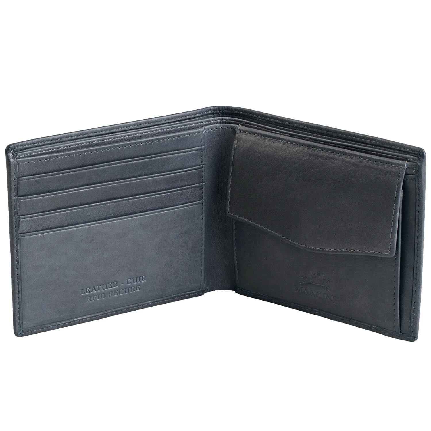 RFID Billfold with Coin Pocket