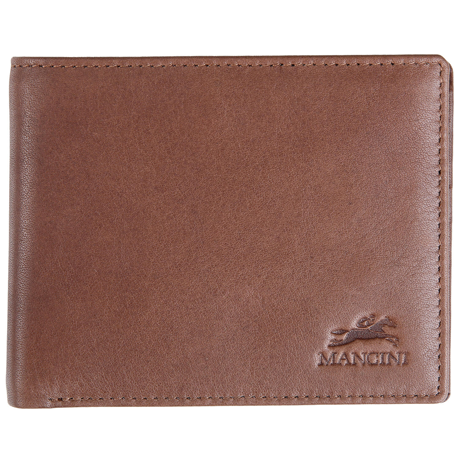 Portefeuille RFID avec volet au centre et pochette pour la monnaie Portefeuille RFID avec volet au centre et pochette pour la monnaie