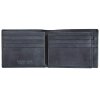 Portefeuille RFID avec volet au centre et pochette pour la monnaie Portefeuille RFID avec volet au centre et pochette pour la monnaie