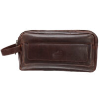 Trousse de toilette avec deux compartiments