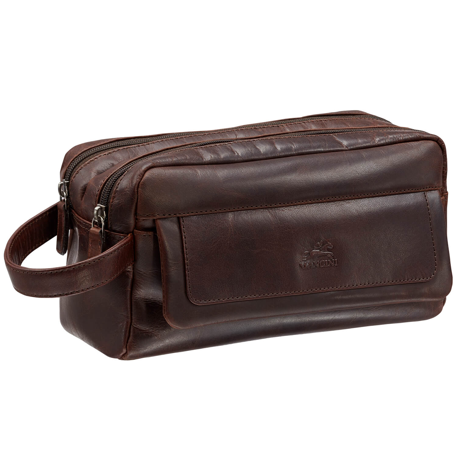 Trousse de toilette avec deux compartiments