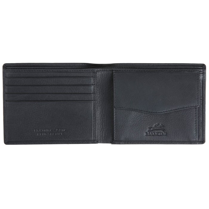 Men’s RFID Secure Wallet with Coin Pocket