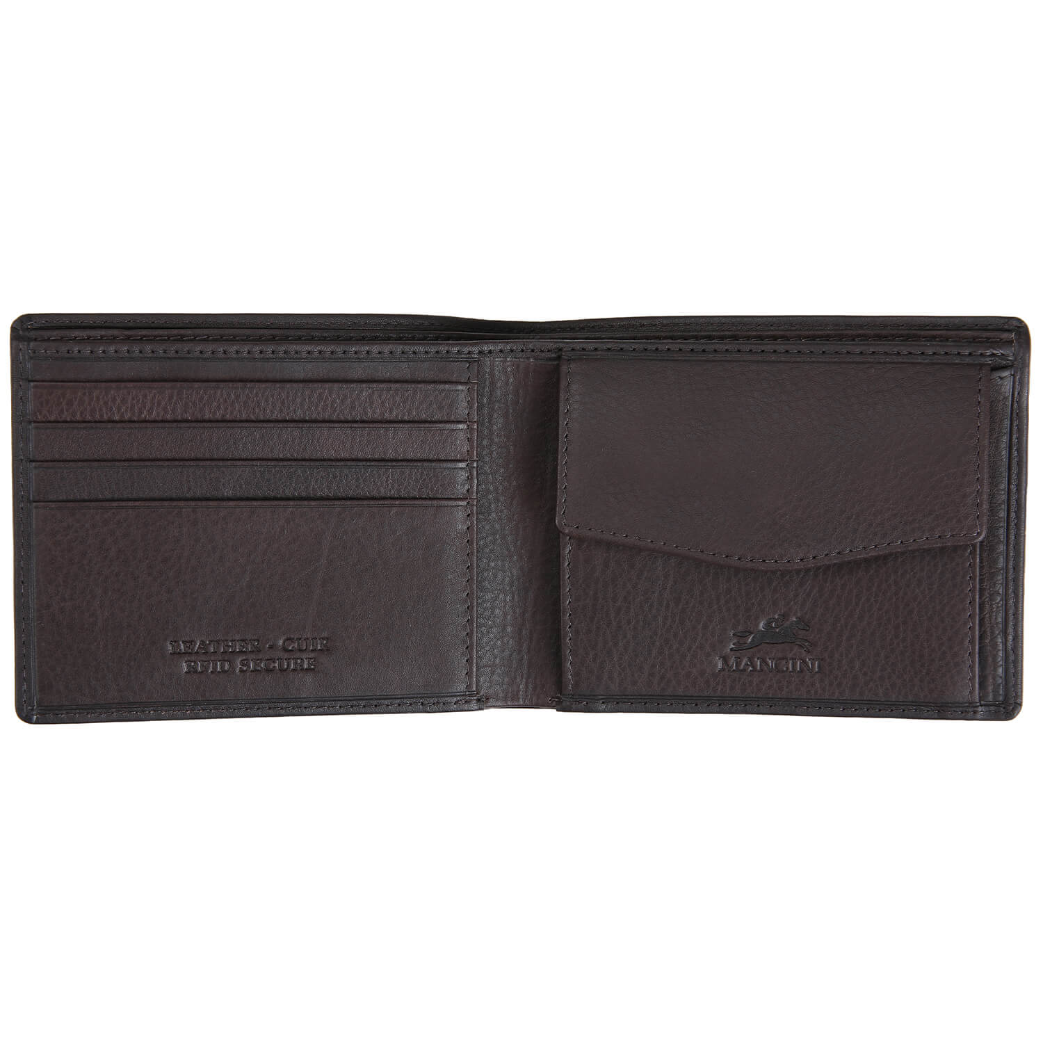 Portefeuille RFID pour hommes avec poche pour la monnaie Portefeuille RFID pour hommes avec poche pour la monnaie