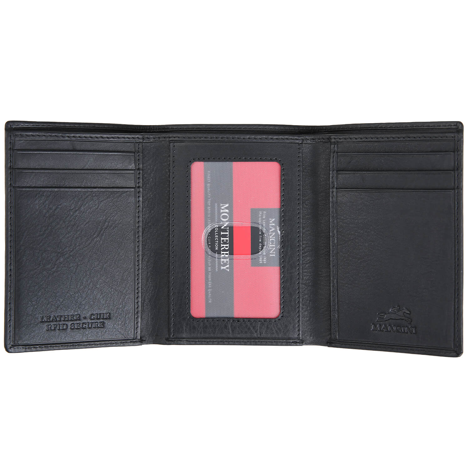 Portefeuille RFID à trois volets Portefeuille RFID à trois volets