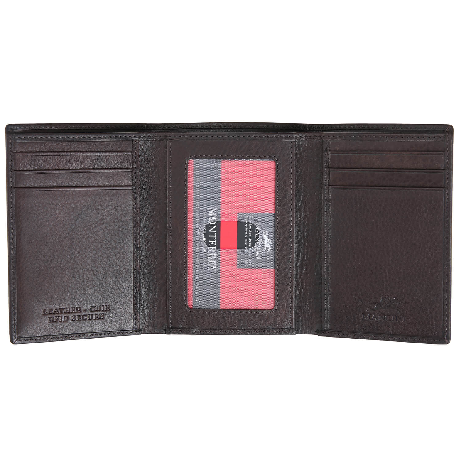 Portefeuille RFID à trois volets Portefeuille RFID à trois volets