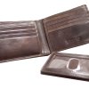 Portefeuille RFID avec porte-carte amovible pour homme