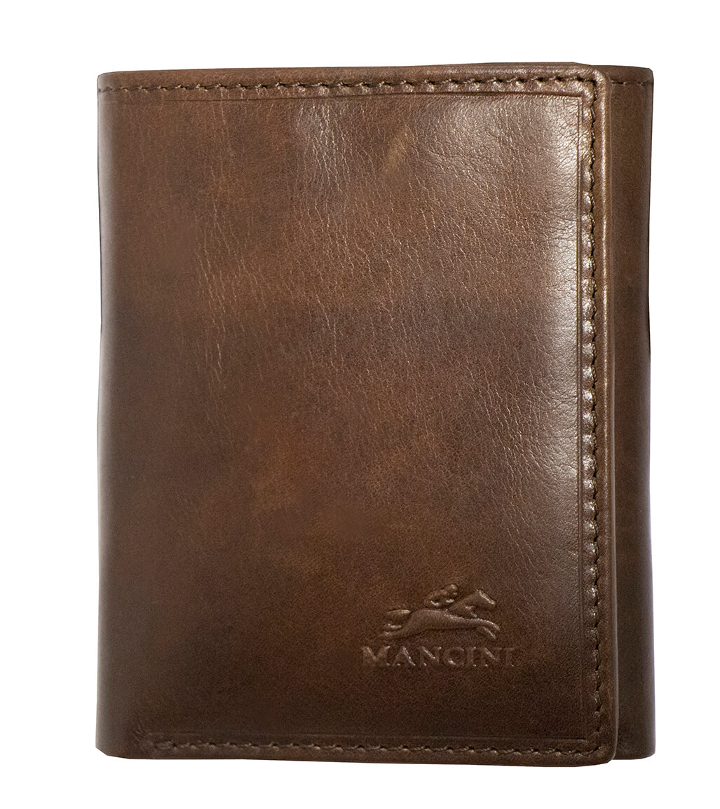 Portefeuille RFID à trois volets pour homme Portefeuille RFID à trois volets pour homme