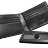 Portefeuille RFID avec porte-carte amovible pour homme