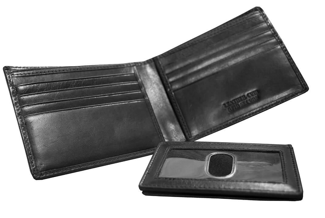Portefeuille RFID avec porte-carte amovible pour homme