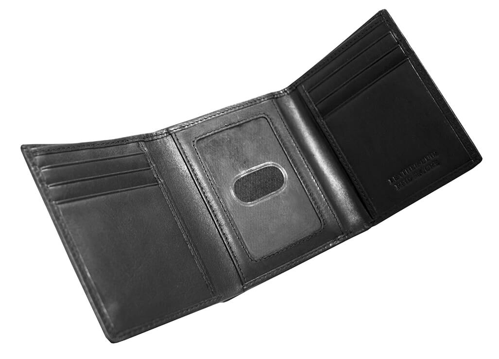Portefeuille RFID à trois volets pour homme Portefeuille RFID à trois volets pour homme