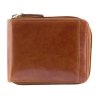 Men’s Zippered Wallet with Removable Passcase