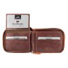 Men’s Zippered Wallet with Removable Passcase
