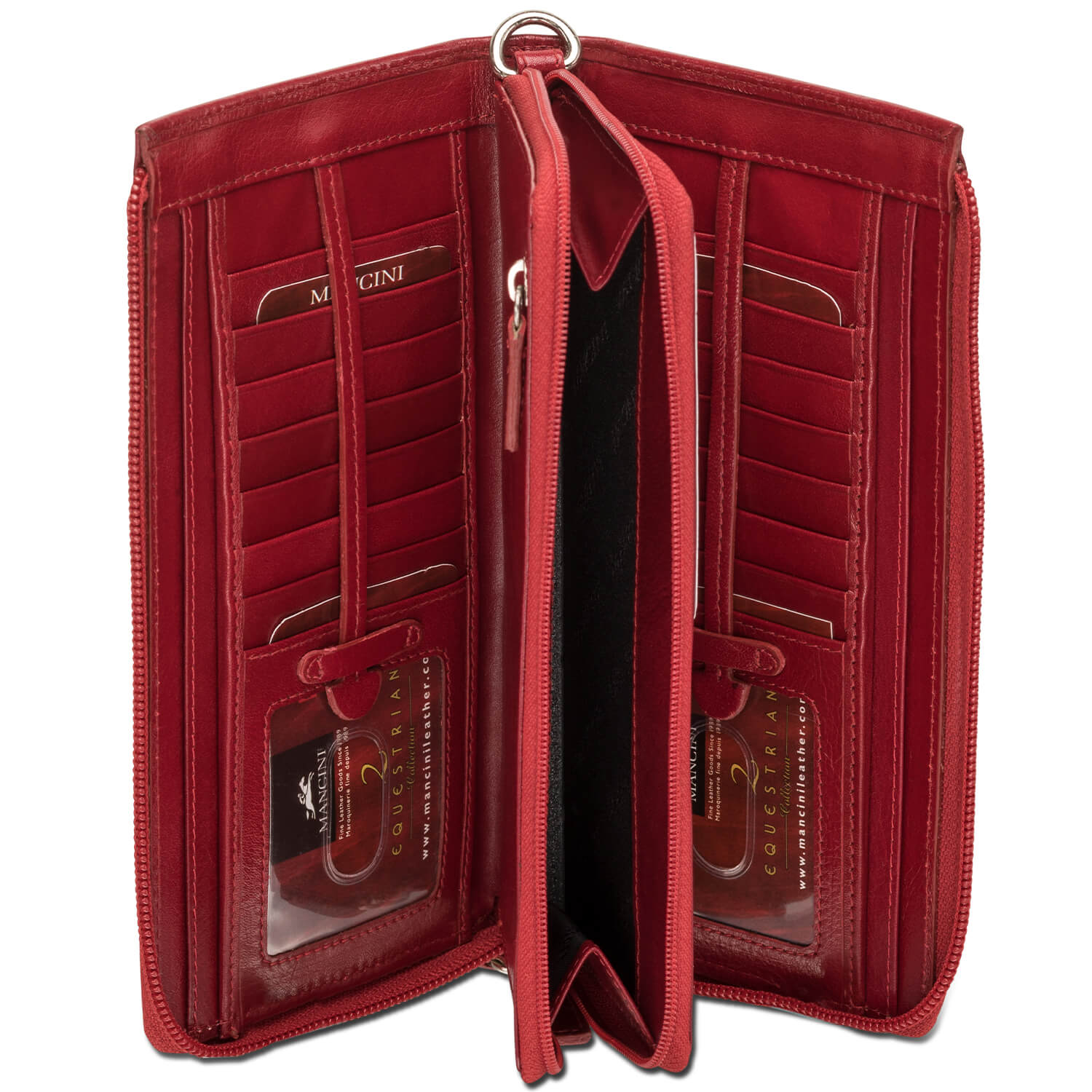 Portefeuille RFID Clutch pour dames