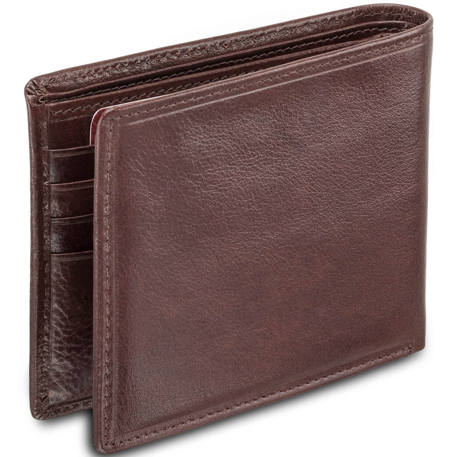 Portefeuille RFID avec porte-cartes amovible pour homme