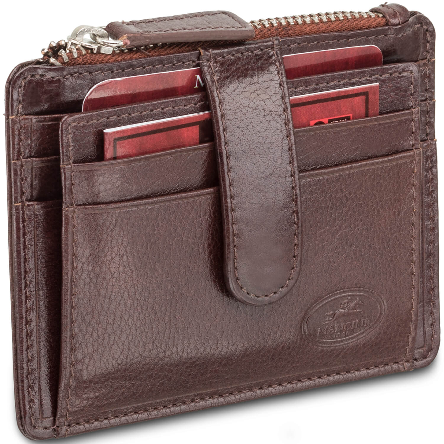 Porte-carte RFID avec pochette monnaie Porte-carte RFID avec pochette monnaie