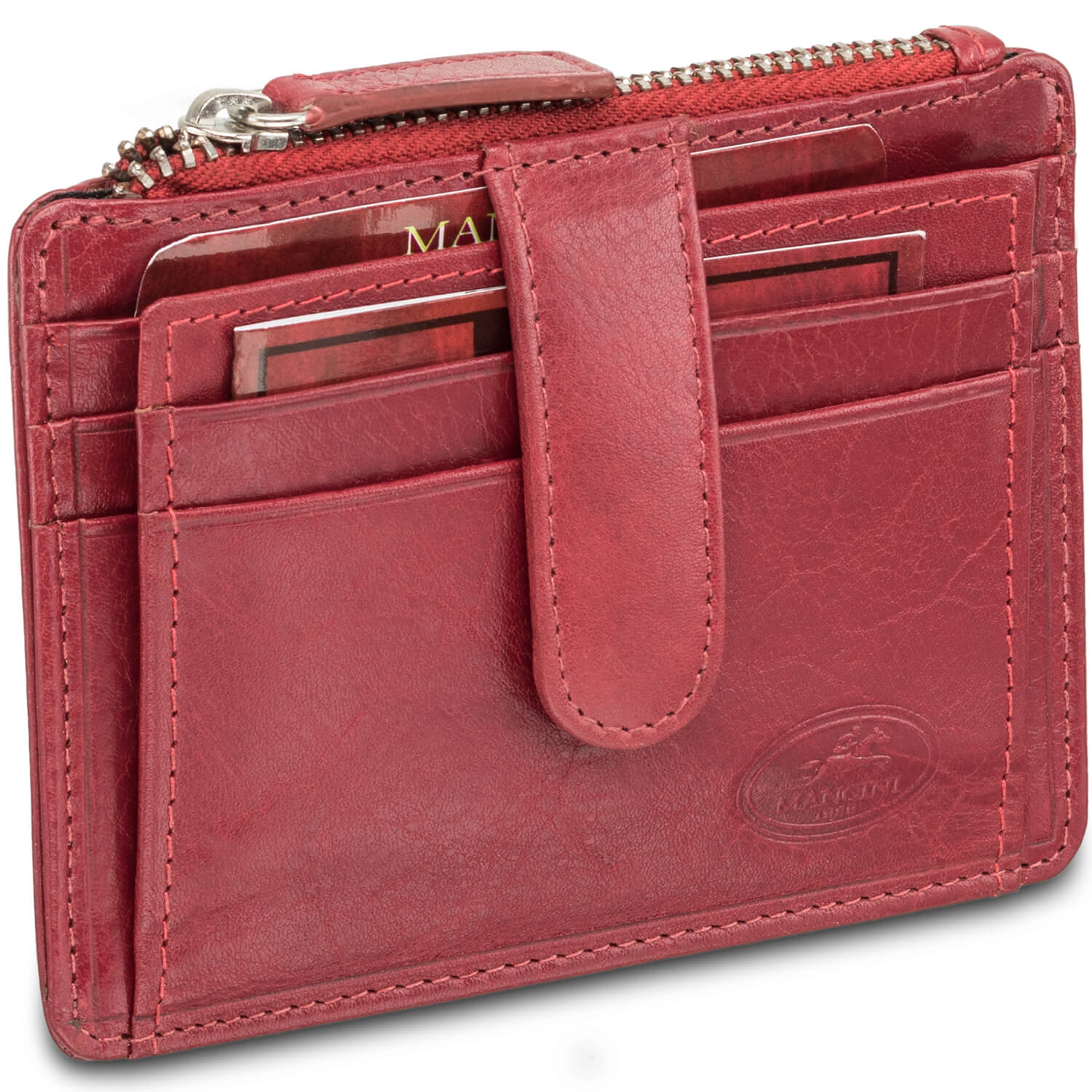 Porte-carte RFID avec pochette monnaie Porte-carte RFID avec pochette monnaie