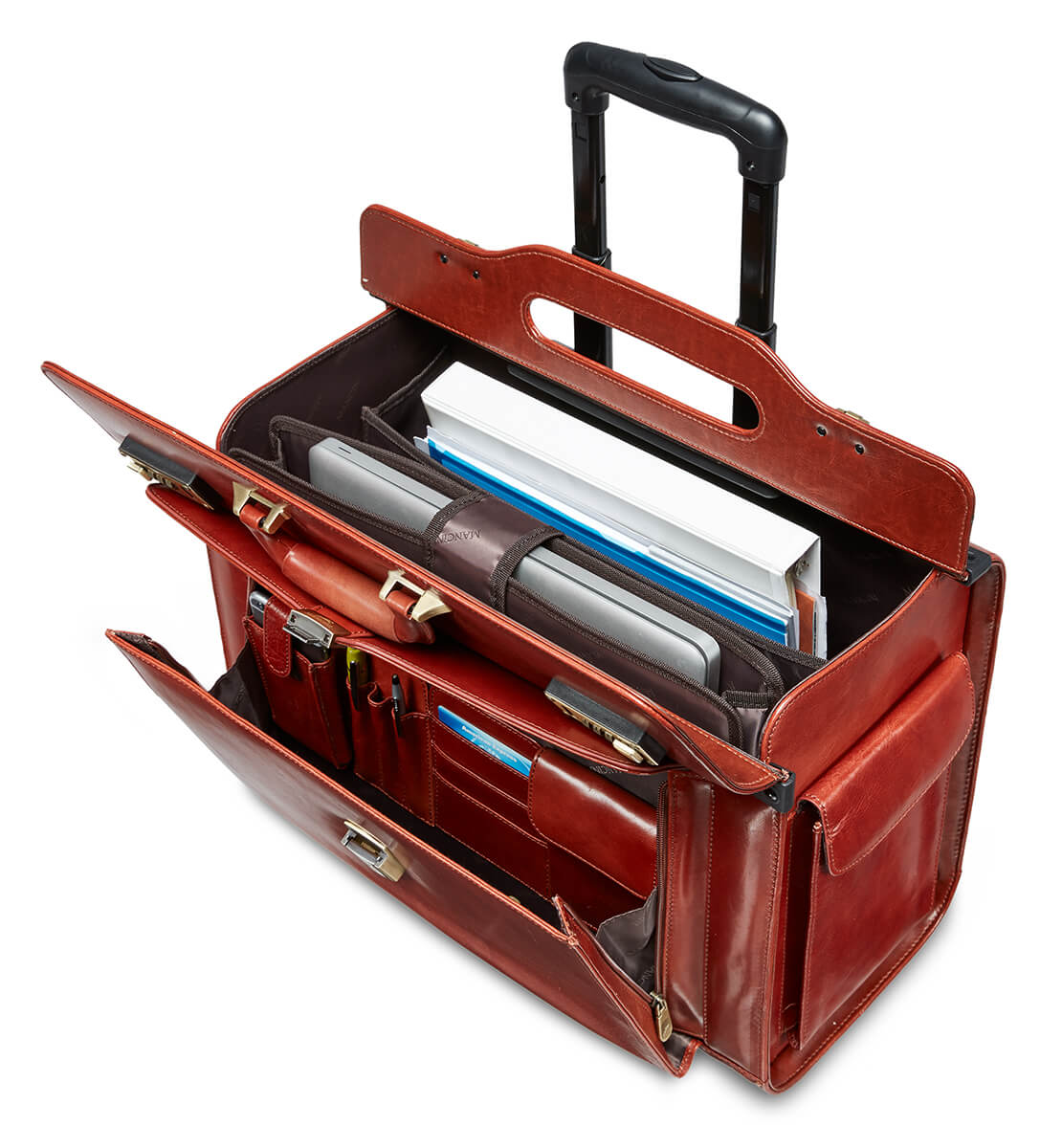 Deluxe Wheeled Catalog Case Deluxe Wheeled Catalog Case