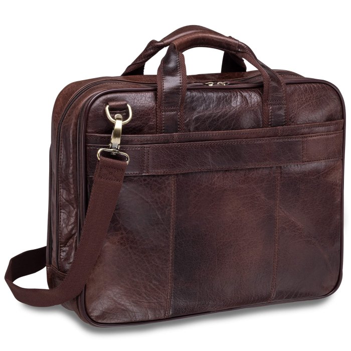 Double Compartment Briefcase for 15.6'' Laptop / Tablet