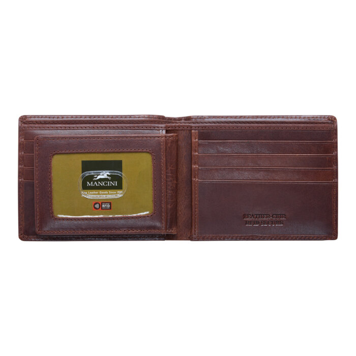Boulder Men's RFID Secure Billfold with Removable Passcase