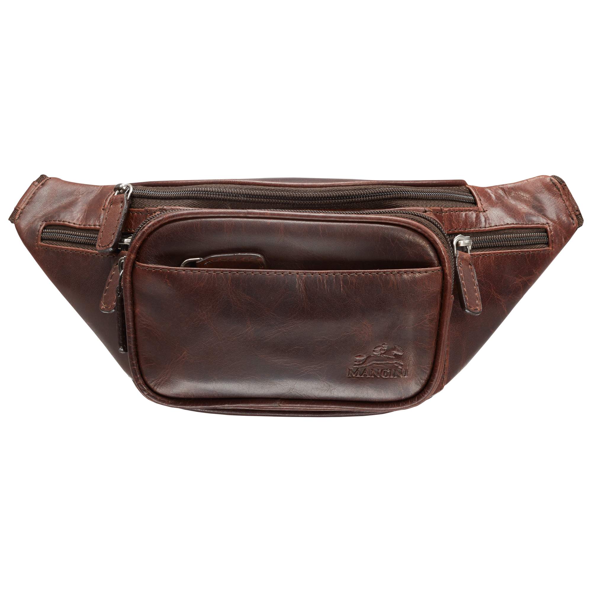 Leather Waist Bag, EEEkit Fanny Pack for Men, Waterproof Crossbody Belt Bag  with Adjustable Strap, Brown - Walmart.com