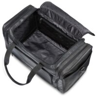 Black Leather Travel Bags