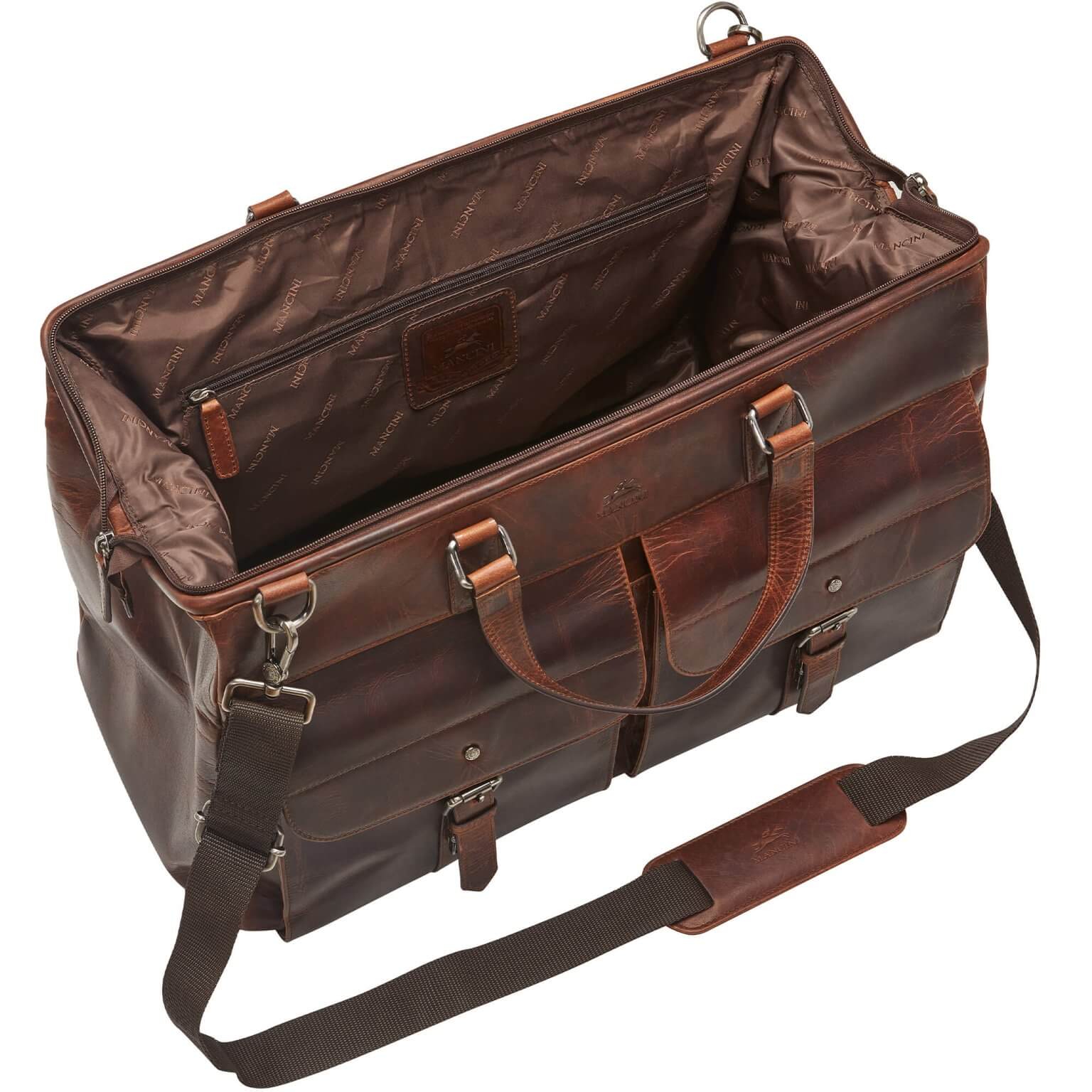 Buffalo Dowel Rod Duffle Bag for Carryon Travel Mancini